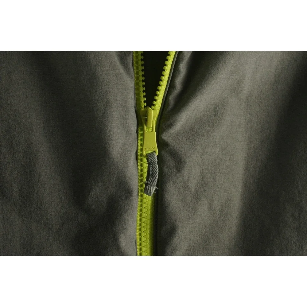 RLX Ralph Lauren Water Resistant Performance Full Zip Vest Mens Medium Gray Golf - Picture 6 of 11